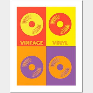 Vinyl Collage Vintage Posters and Art